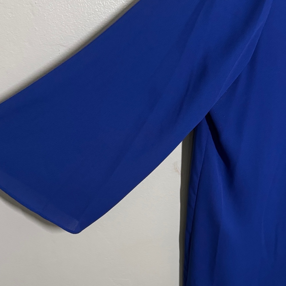Alfani Women's Royal Blue Blouse - Picture 4 of 4